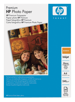 Obrzek - HP Premium-photo glossy A4/50 (240g/m2)