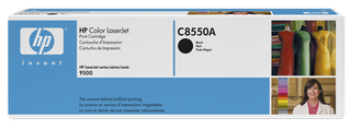 Obrzek - C8550A ern tiskov kazeta HP Color LaserJet s inteligentn tiskovou technologi Smart
