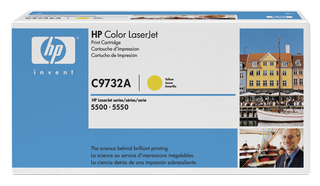 Obrzek - HP CLJ 5500/5550, toner yellow