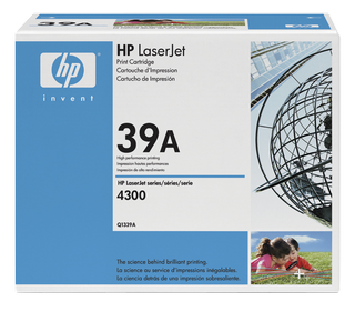 Obrzek - Q1339A ern tiskov kazeta HP LaserJet s inteligentn tiskovou technologi Smart
