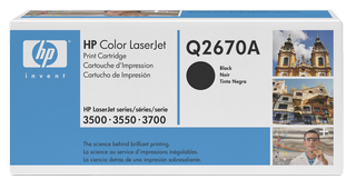 Obrzek - HP CLJ 3500/3550/3700, toner black (6K)