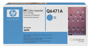 Obrzek - HP Color LJ 3600, cyan (4K)